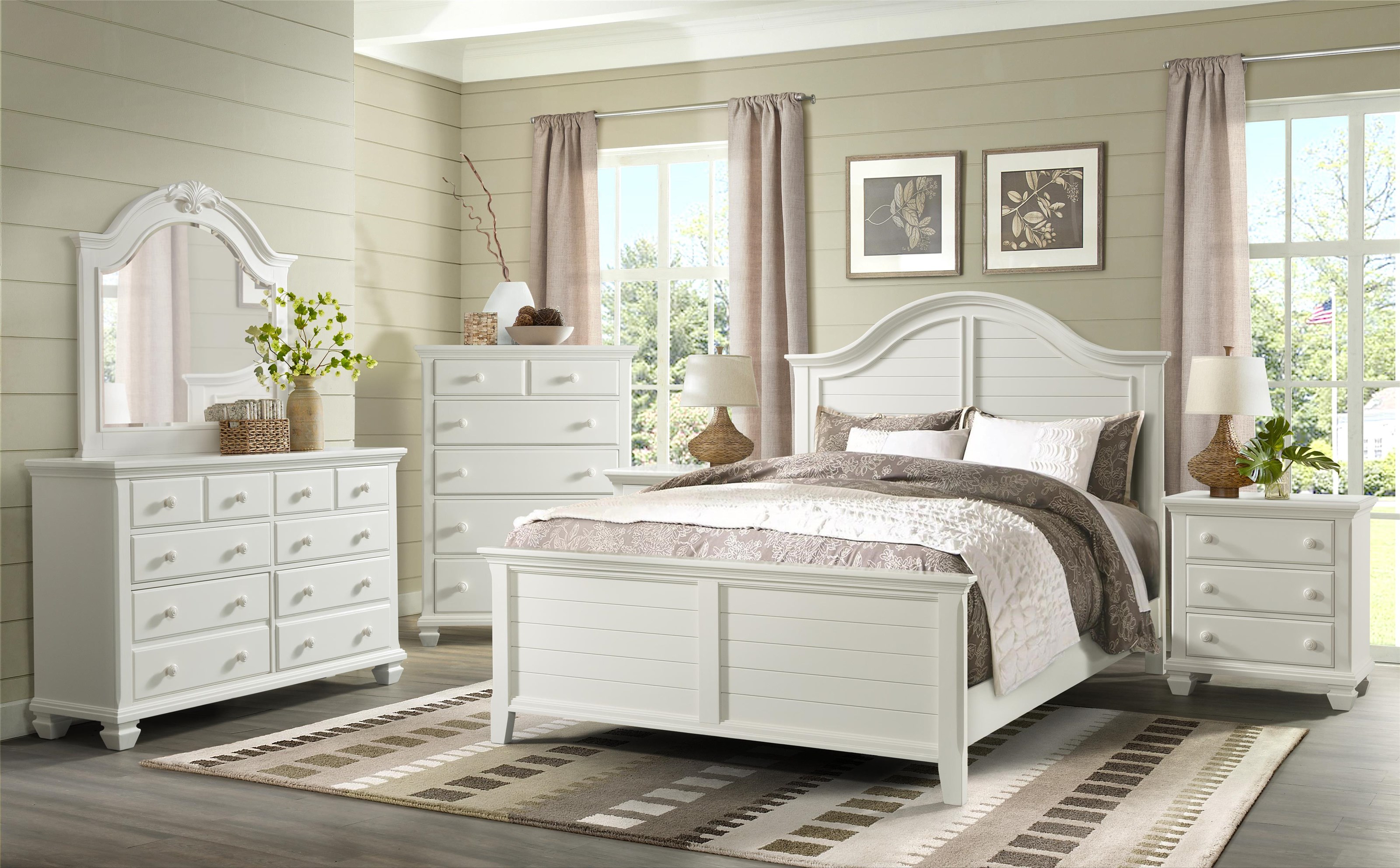 Broyhill white deals bedroom furniture
